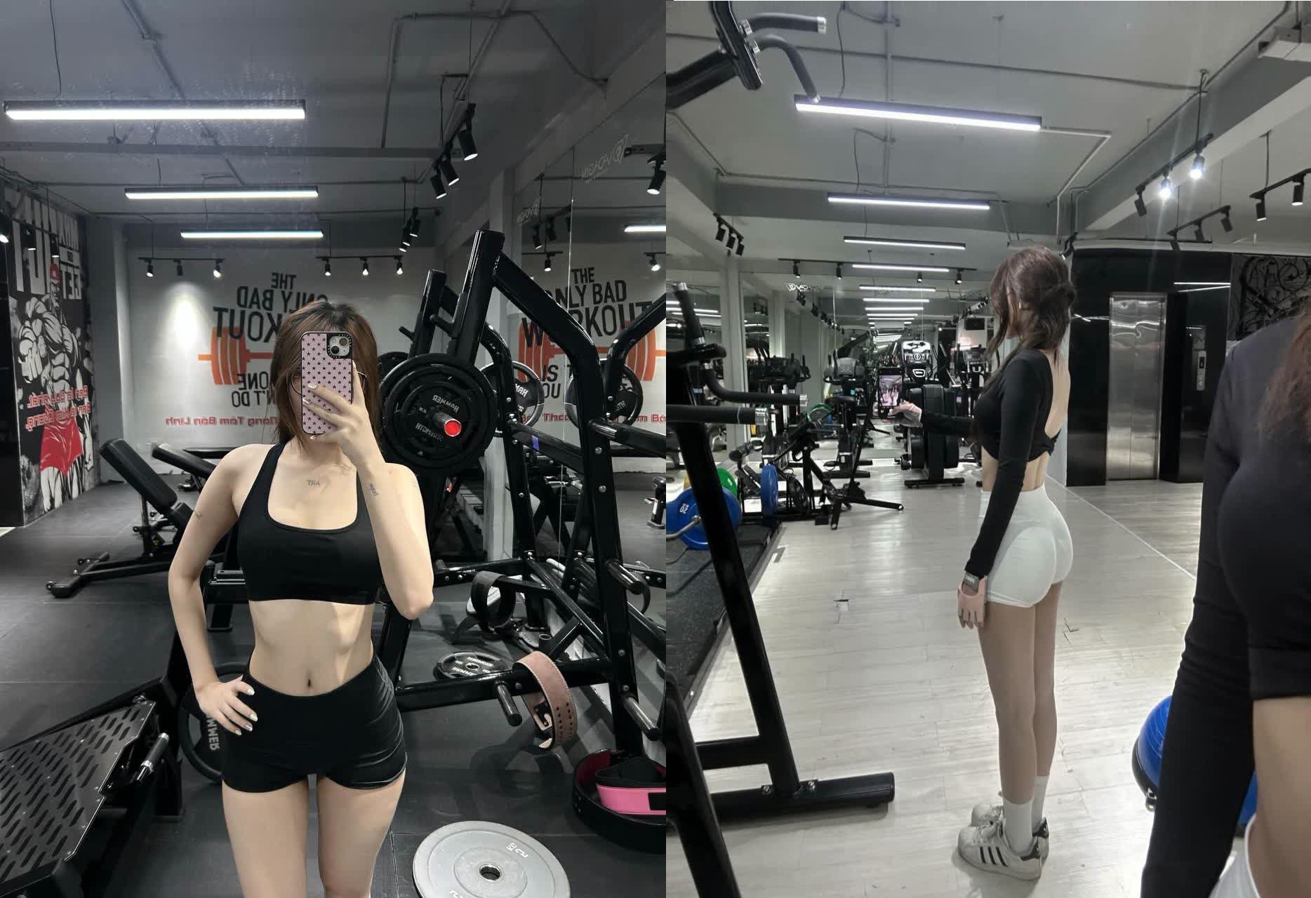 Em quen tập gym nên địt nhau mạnh bạo