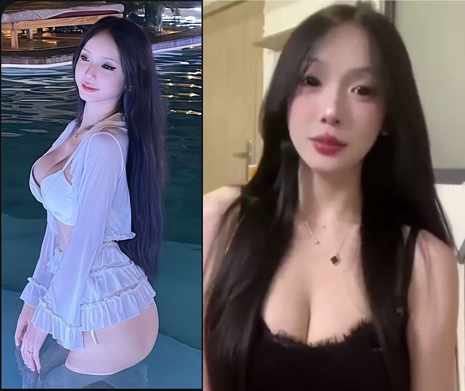 Phim sex Gangbang - TikToker xinh đẹp da trắng mịn nhún lắc mạnh mẽ đầy mê hoặc